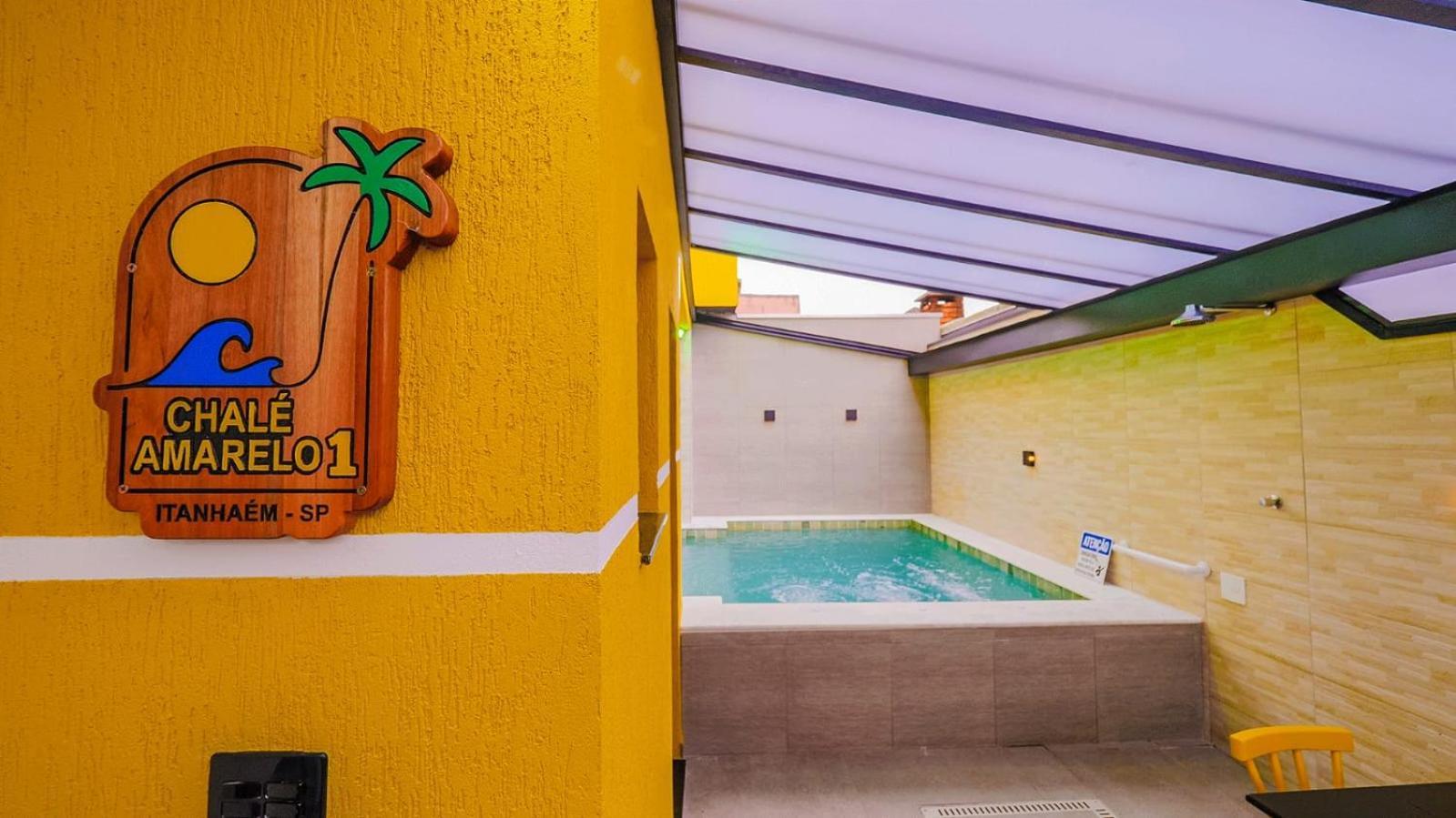 Villa Chale Amarelo à Itanhaém Extérieur photo